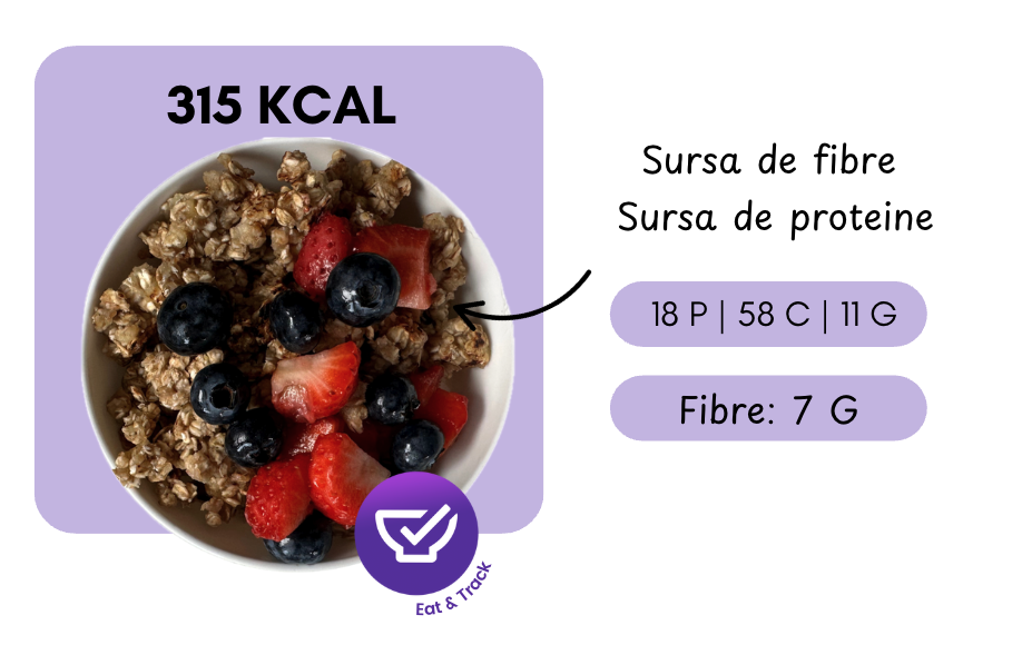 Crumble de ovaz & banana cu iaurt si fructe.png